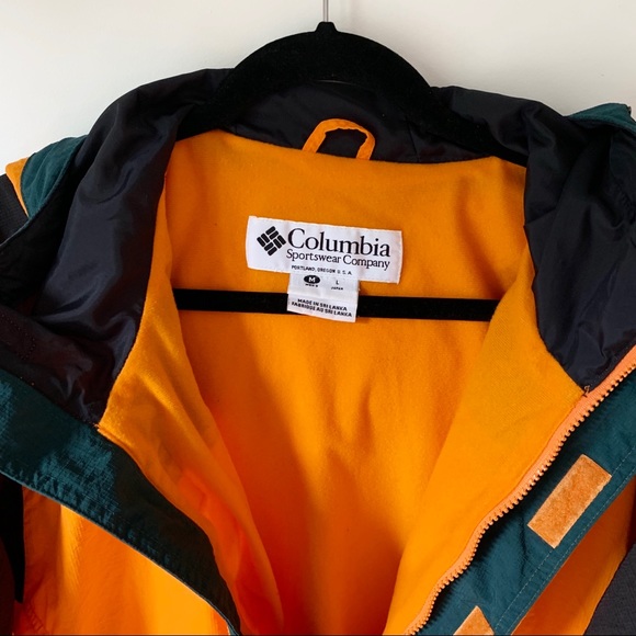 Columbia Orange Challenger Pullover Jacket - Picture 3 of 3